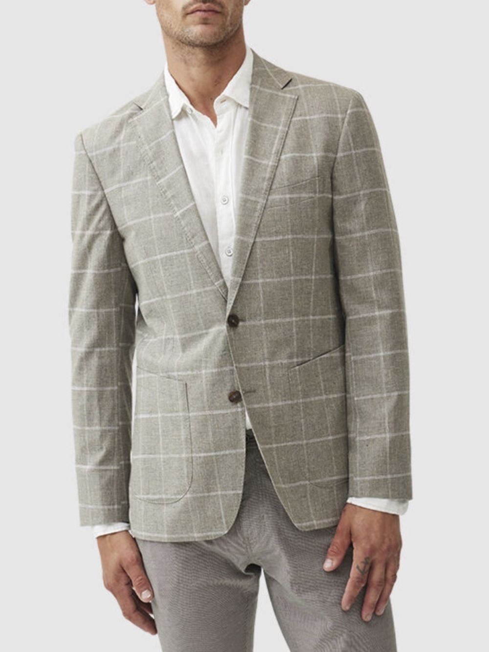 NWT Rodd & Gunn Tropical Gorge Rossmore Jacket Sage Plaid Sz 3XL